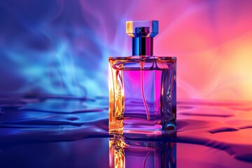 Obraz na płótnie Canvas Luxury perfume. Background with selective focus and copy space