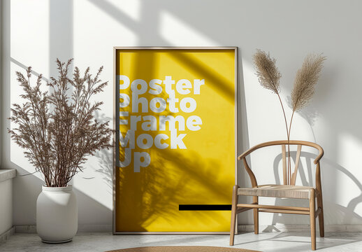 Poster Photo Frame Mockup Template