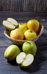 Organic Apple Detail; Nature at its Best