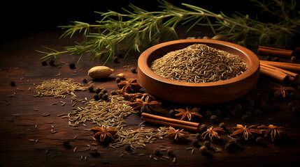 An Artistic Depiction of Raw Cumin Seeds - The Untold Story of Everyday Spices