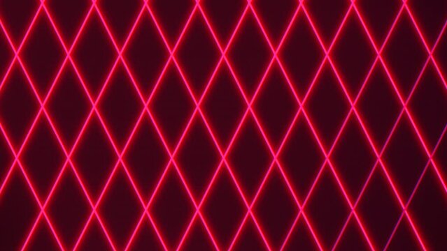 Abstract red diamond pattern; ideal design element for wallpapers or website backgrounds. Consists of red lines arranged in a repeating diamond shape