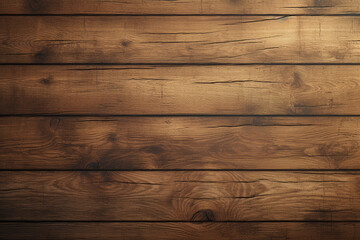 Old brown wooden texture background. Wood pattern design for product background. Generative AI.