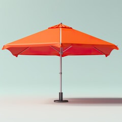 sunshade mockup, rendered