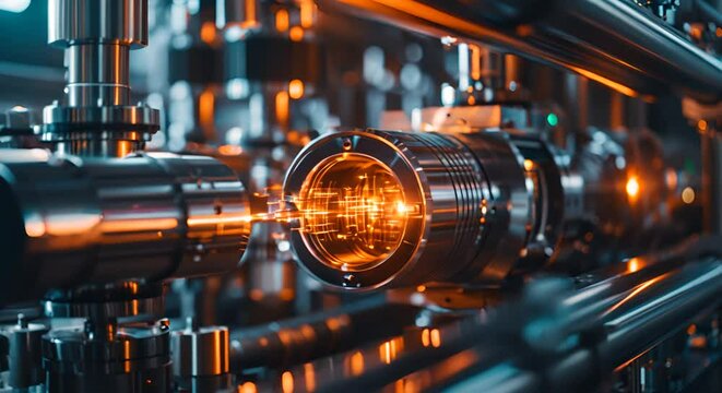 Quantum encryption process in a subatomic world