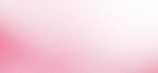 Foto op Aluminium Pastel color grainy gradient background, rose white noise texture light azalea pink light banner backdrop design © AdGraphics