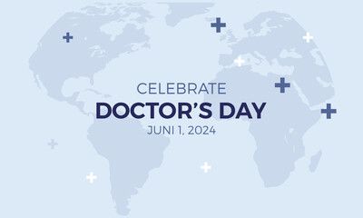 National doctor's day illustration