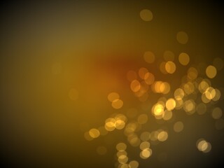 abstract golden bokeh background