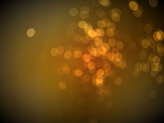 abstract yellow bokeh background