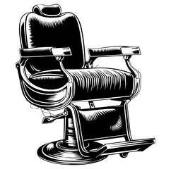 Barber chair vector illustrator.
