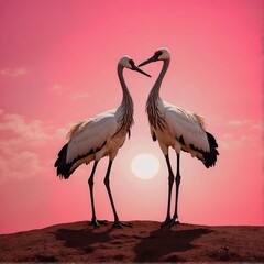 Cranes love