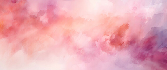 A vibrant watercolor painting featuring shades of red and pink on a clean white background. Perfect...