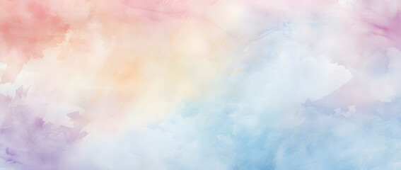Isolated isolated pastel background Copy space with abstract watercolor design