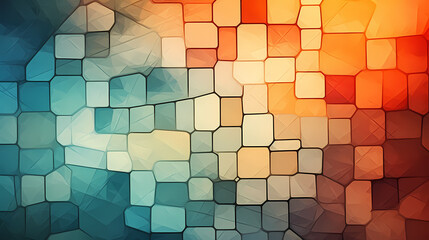 Abstract polygonal background with triangle texture