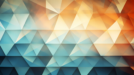 Obraz premium Abstract polygonal background with triangle texture