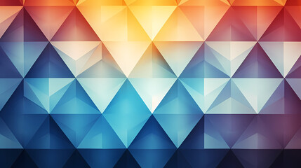 Obraz premium Abstract polygonal background with triangle texture