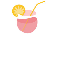 Fruit juice illustration 