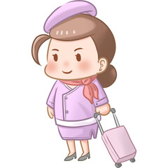 cartoon about a dream career