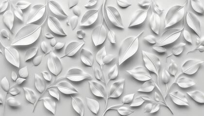 Elegant and serene minimalistic abstract spring background featuring beautiful white hues