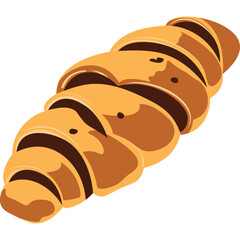 Croisant Bread Vector