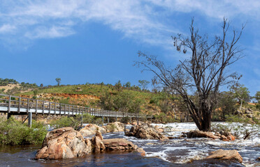 Moore River is a river in the Wheatbelt region of Western Australia	