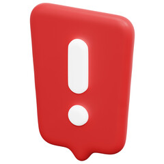 speech 3d render icon illustration