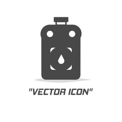 Oil bottle vector illustration icon. Template illustration design for business.