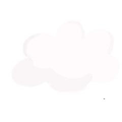 Obraz premium White cloud in the sky 