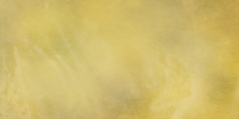 yellow texture wall aged with watercolor background. scraped grungy background. Grunge background frame Soft yellow watercolor background. yellow texture background.