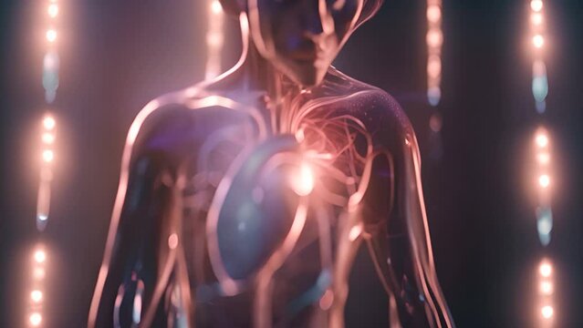 Man With Heart in His Chest Generative AI