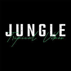 Jungle  tshirt and apparel design