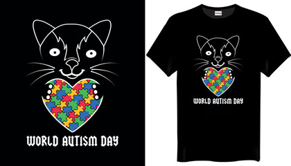 World Autism Day T-Shirts Design