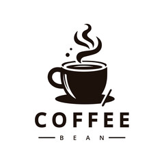 Coffee logo. cafe and restaurant logo. coffee shop illustration design elements vector.