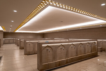 ablution place in the mosque area