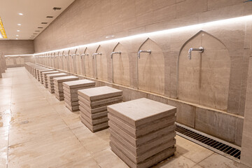 ablution place in the mosque area