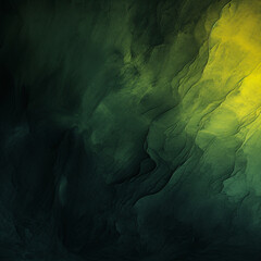 Abstract background with grunge textures. Green, yellow or orange colors, Space for text or image