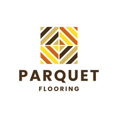 parquet flooring logo vector for your business