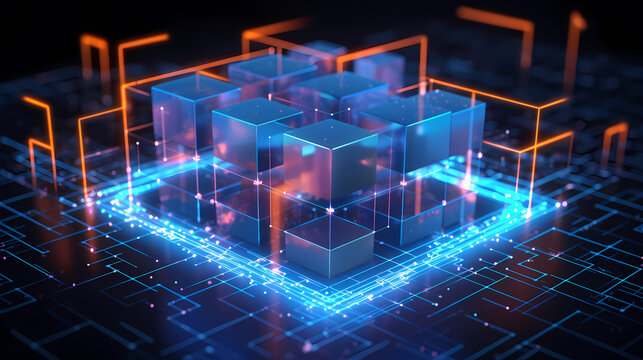 Blockchain connections and communication between blockchain blocks