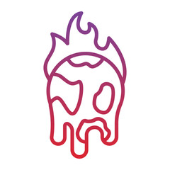 Global Warming Gradient Linear Style