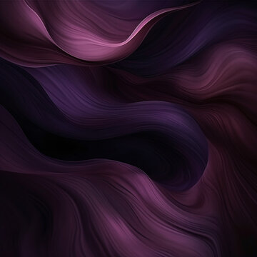 Abstract background with smooth lines in purple and black colors for your design. Violet, purple and pink colors, Space for text or image