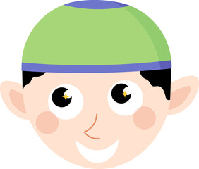 Muslim Children Illustration