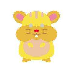Hamster Flat Style