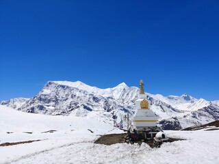 buddhist monestary at langtang valley nepal