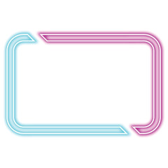 Neon Line Frame