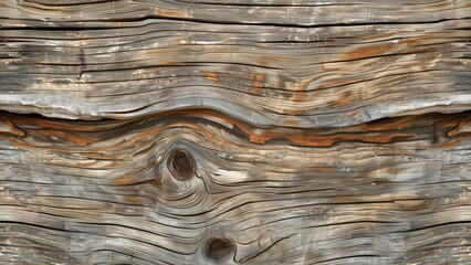 Fototapeta premium a close up of a wood panel with a wavy pattern 