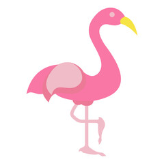 Flamingo Flat Style
