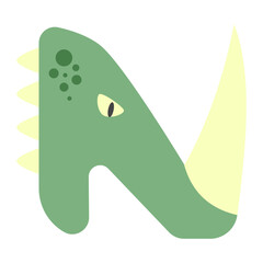 Letter N Alphabet Monter