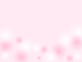 ふんわり優しいピンクの背景イラスト素材