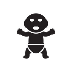 Newborn baby icon