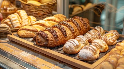 Freshly Baked Pastry Assortment - A feast for the eyes
