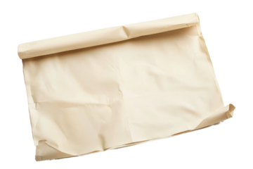 Pristine Blank Newspaper Isolated On Transparent Background